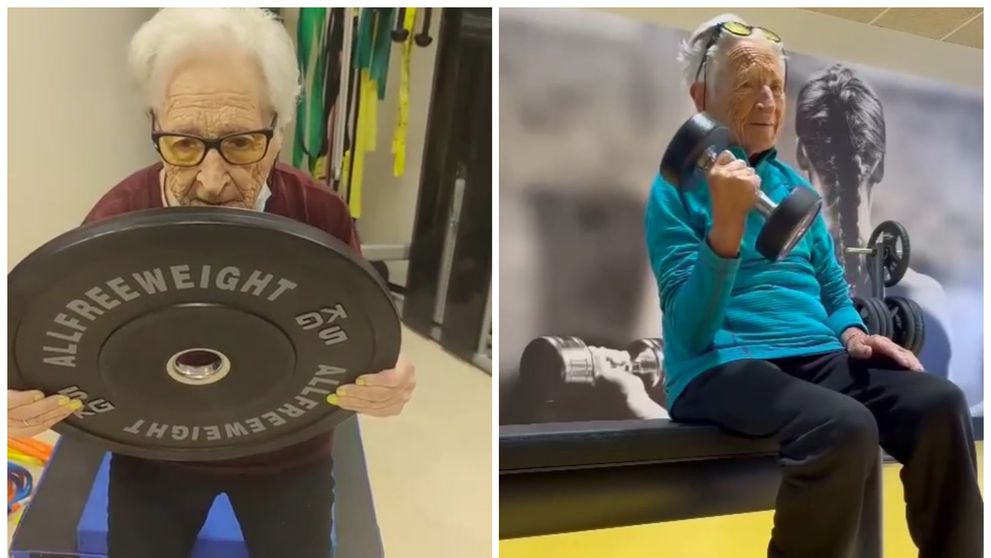 Centenara culturistă! Cine e Inaxi Lasa, bunicuța de 101 ani care se antrenează două ore pe zi și inspiră mii de oameni pe TikTok: „Mai bine să fiu cea mai bătrână persoană din sală decât cea mai tânără dintr-un azil”