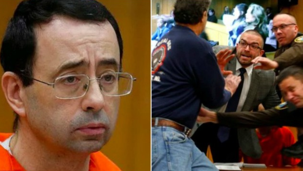 Tatal fetelor molestate l-a atacat pe agresor in camera de judecata