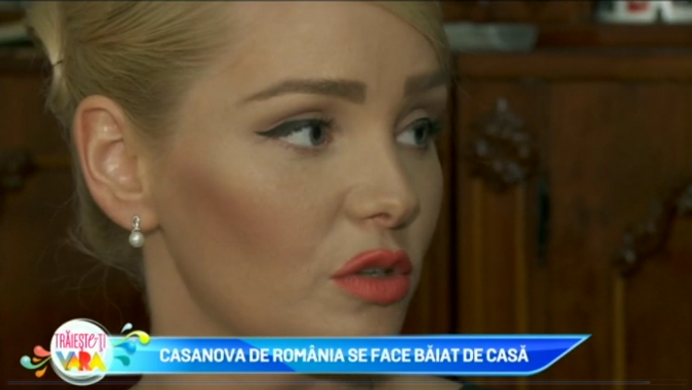 Casanova de Romania se face baiat de casa