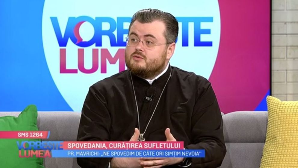 VIDEO Importanța Sfintei Taine a Spovedaniei. Părintele Ionuț Mavrichi ne spune totul acest subiect
