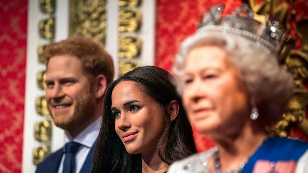 Meghan Markle și Prințul Harry, separați de Familia Regală și la Muzeul figurilor de ceară Madame Tussauds