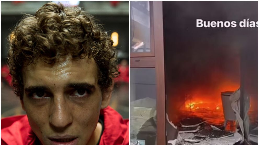 Miguel Herran, Rio din Casa de Papel, cu apartamentul în flăcări! A sărit pe fereastră ca să se salveze din incendiu