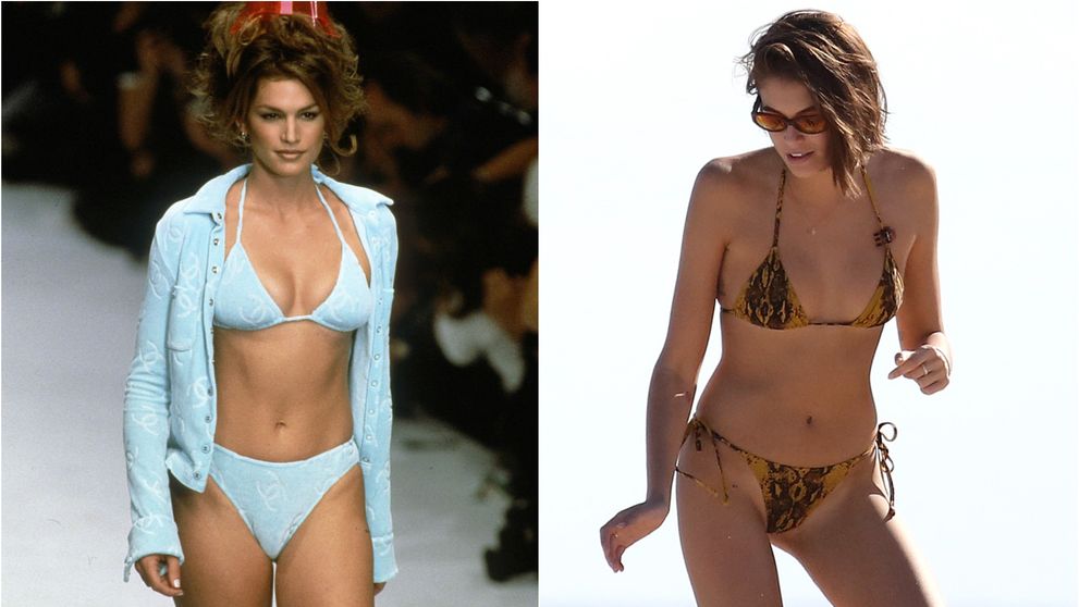S-a spus despre mama ei că e cea mai frumoasă femeie din lume, dar mulți cred că ea o întrece în frumusețe. Fiica lui Cindy Crawford, imaginea perfecțiunii la plajă