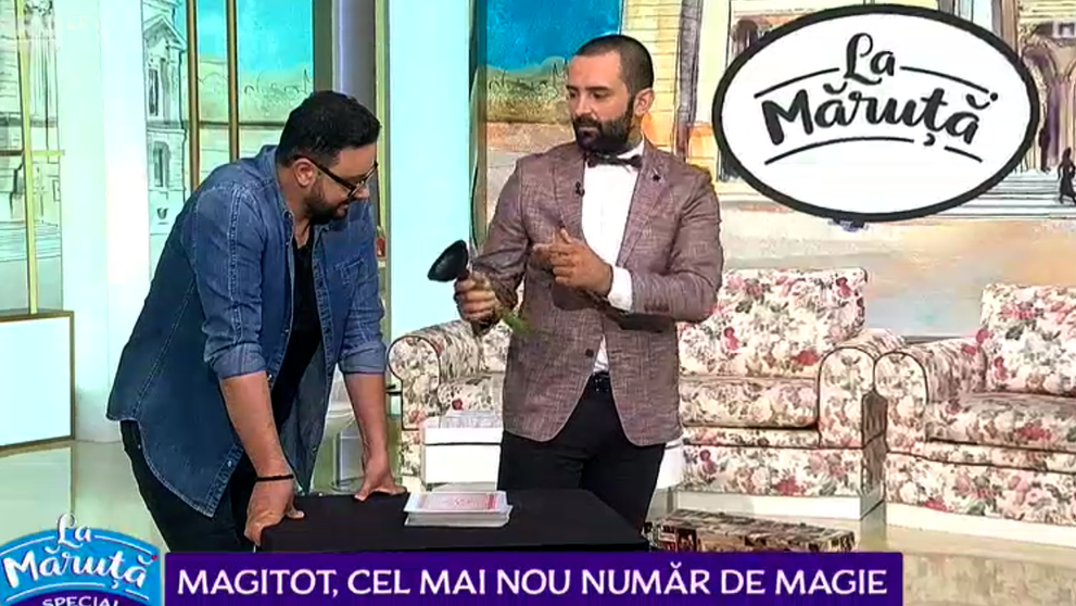VIDEO Magitot, trucuri senzaționale de magie