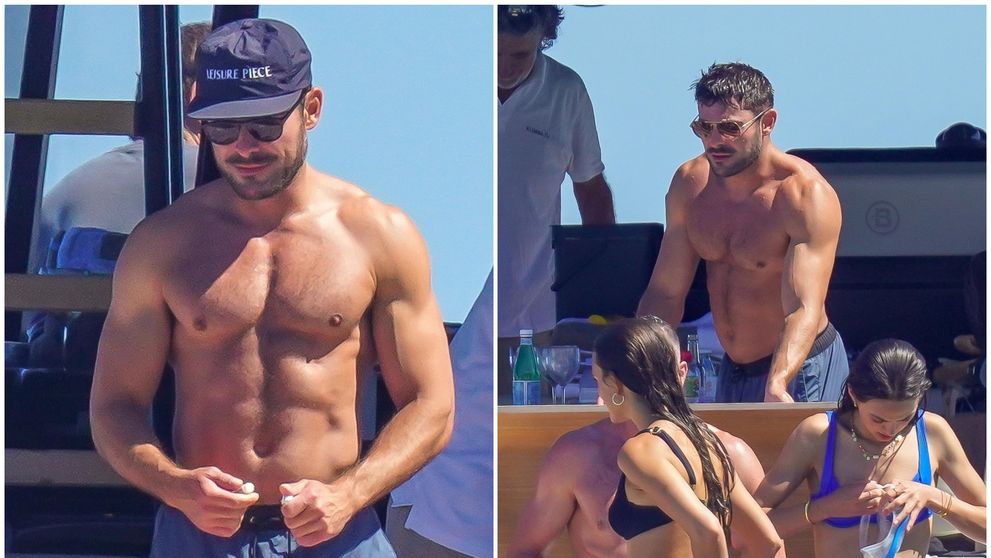 Zac Efron și-a arătat fizicul sculptat pe un iaht plin de domnișoare în St. Tropez! Cu ce actor celebru a petrecut starul de 36 de ani