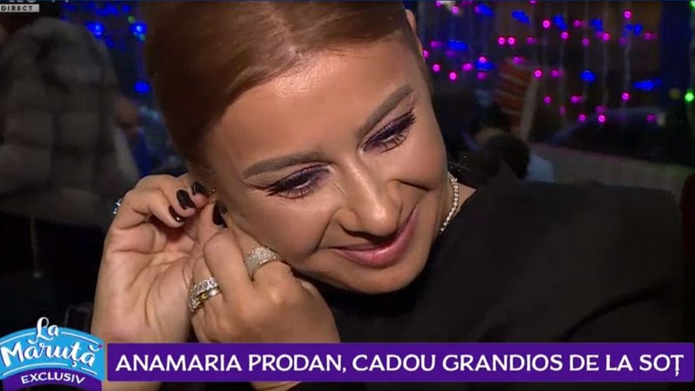 VIDEO Anamaria Prodan a primit un cadou grandios din partea soțului