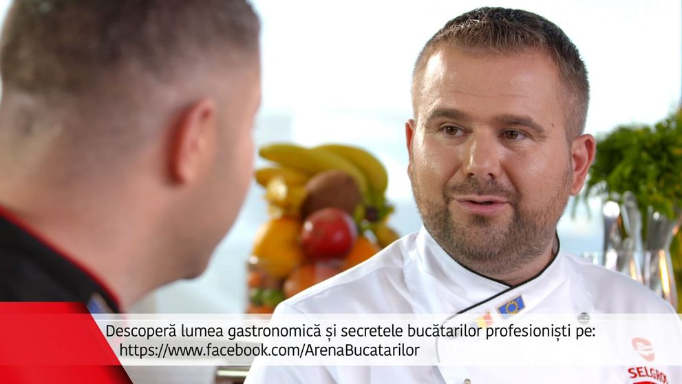 Chef Razvan Alexandru este invitat duminica la Arena Bucatarilor