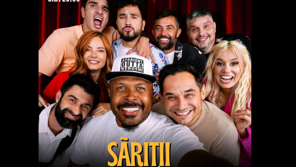 Cei mai talentați comedianți ai momentului vă dau întâlnire, în noiembrie, la Săriții – Impro Show