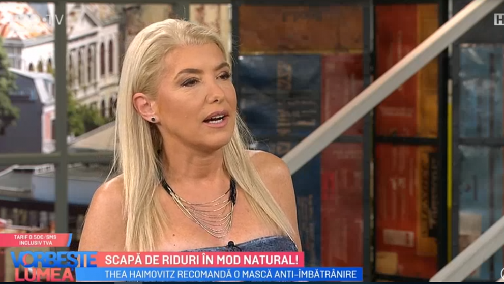 VIDEO Thea Haimovitz te ajută să scapi de riduri în mod natural. Uite cum se procedează