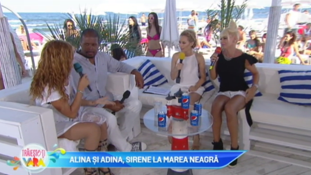 Alina si Adina, sirene la Marea Neagra