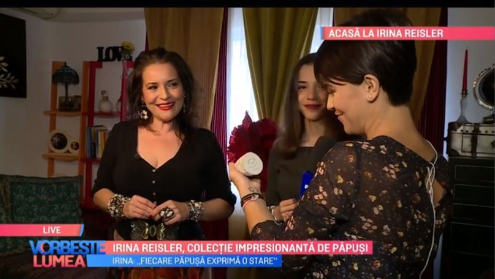 VIDEO Irina Reisler are o colecție impresionantă de păpuși