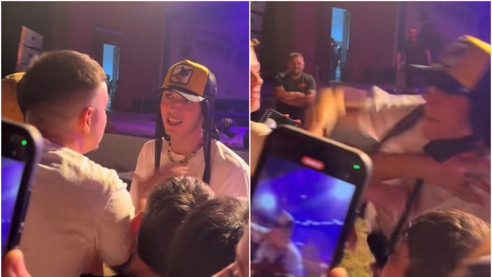 Imagini șocante! Killa Fonic s-a luat la bătaie cu un fan, chiar în timpul concertului său. Oamenii au filmat totul, iar apoi au distribuit imaginile pe TikTok. De la ce a început scandalul: „Ai dat cu piatra în mine?”