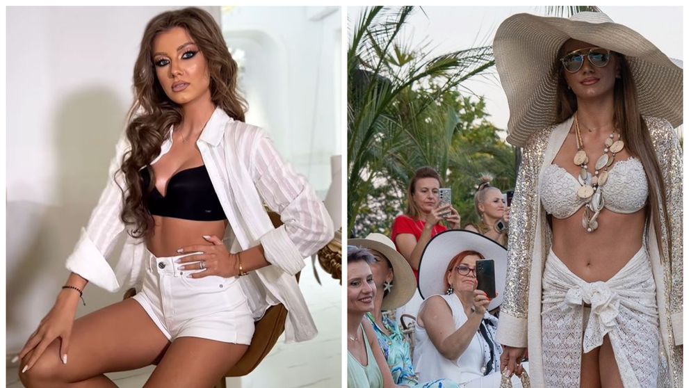 Codruța Filip a defilat în costum de baie, iar spectatorii nu și-au luat ochii de la ea. Cântăreața a făcut furori la o prezentare de modă
