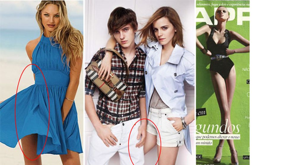 Vedete mutilate de Photoshop - au ramas fara picioare, cu umerii dizlocati si cu degetele rupte