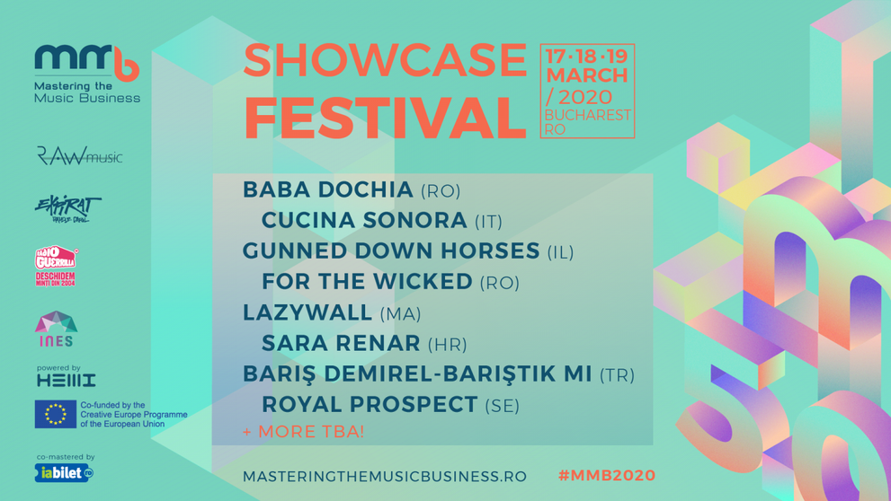 Artiști din România, Italia și Turcia printre primele confirmări la MMB Showcase Festival