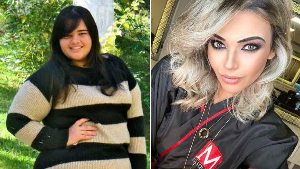 Avea 18 de ani si 140 de kilograme. Acum cantareste mai putin de jumatate si este imposibil de recunoscut