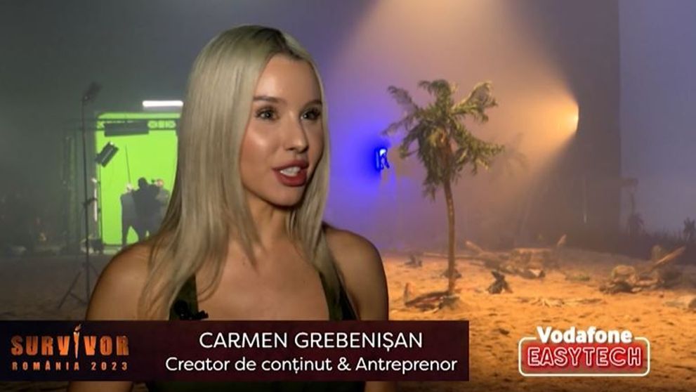 Carmen Grebenișan, primele declarații despre participarea la Survivor: 