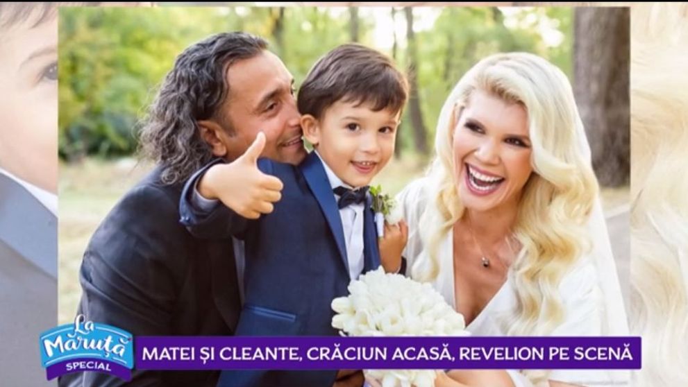 VIDEO Diana Matei și Marian Cleante au petrecut Crăciunul acasă, alături de familie