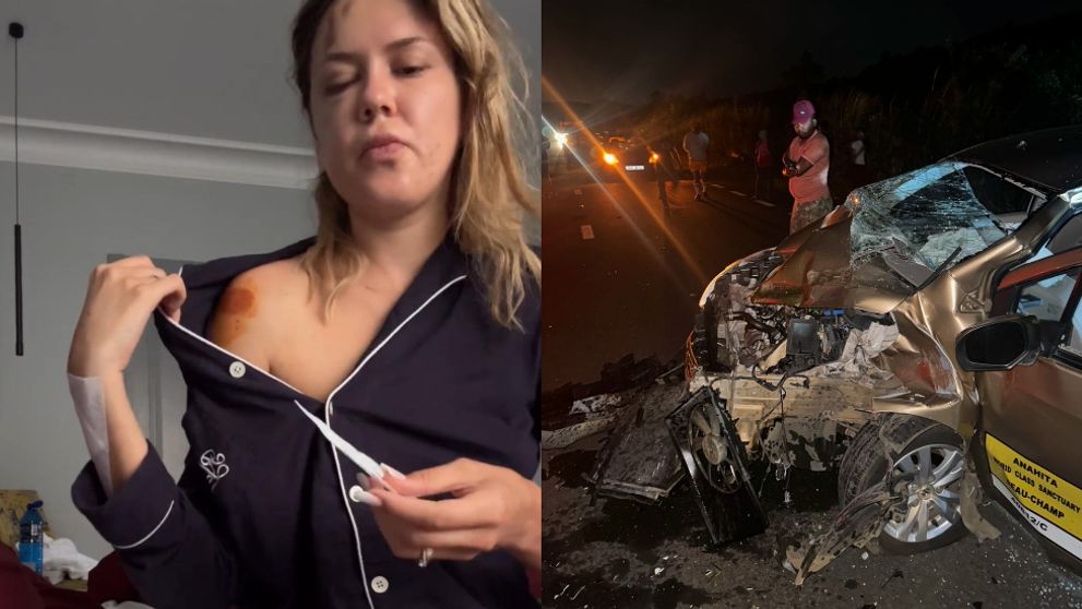 Premoniția pe care Emily Burghelea a avut-o, cu doar câteva minute înainte de a intra cu mașina într-un TIR. Aceasta și nașa ei, la doar un pas să își piardă viața: „Mi-am imaginat...”