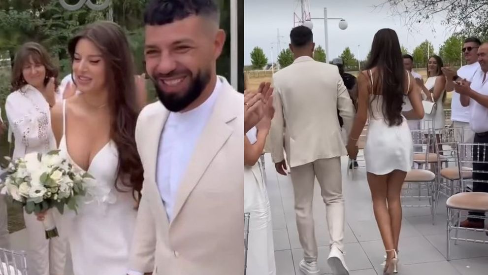 S-au căsătorit! Cântăreața virală pe TikTok și fostul fotbalist au spus marele „DA” în fața ofițerului de stare civilă. Ea are 24 de ani și el 39