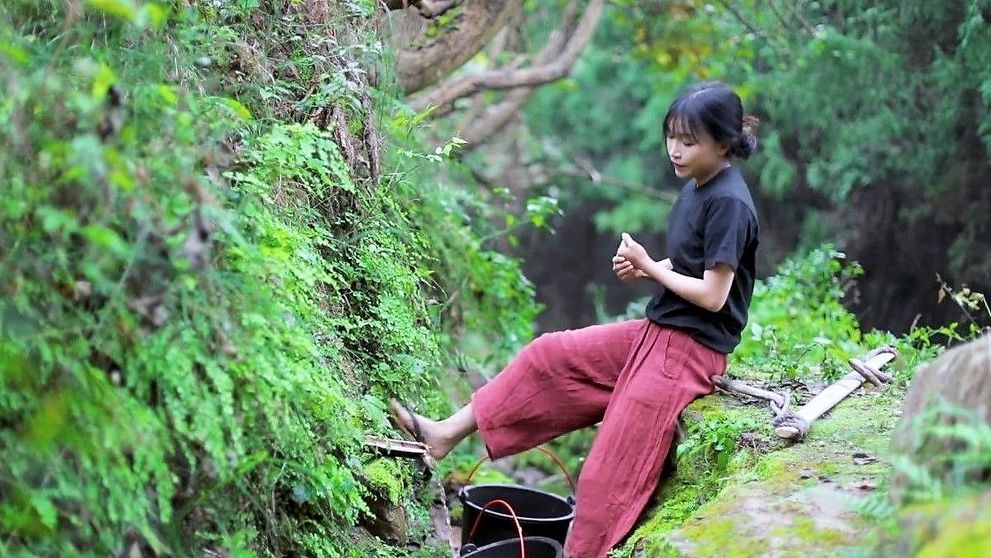 Una dintre cele mai populare bloggerițe din China, Li Ziqi, surprinde cu viața ei simplă de la țară