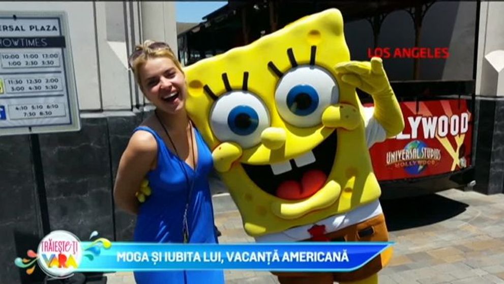 Moga si iubita lui, vacanta americana