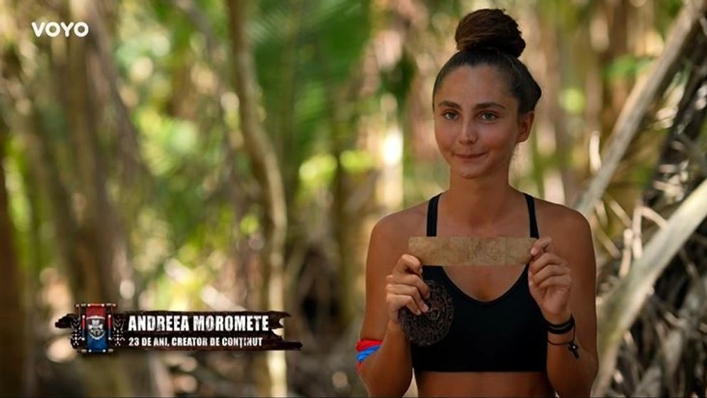 Survivor România 2023, 2 mai. Andreea Moromete a găsit simbolul imunității ascunse: „E aur curat!”