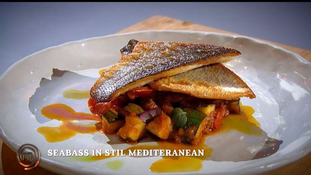 Masterchef 2024, 10 septembrie. Ioana Stoica - Seabass în stil mediteranean
