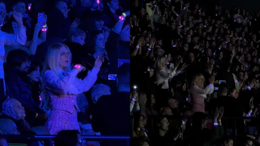 Tanti Ludmila, cea mai înfocată fană a fiului său. A făcut show la concertul lui Dan Bălan de la Chișinău, la 67 de ani. Toți ochii au fost pe ea – VIDEO