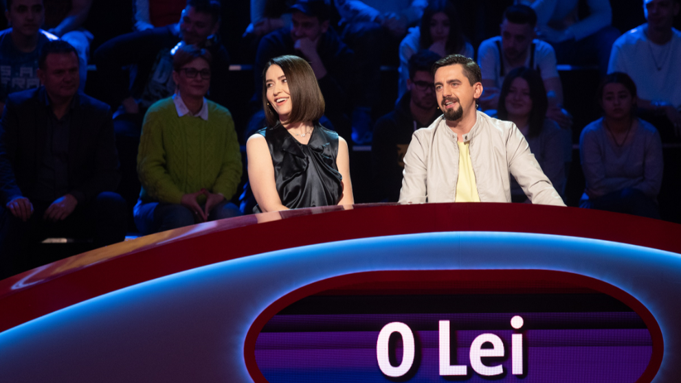 Amalia Năstase și Cosmin Natanticu au câștigat Pe Bune?! Quiz show-ul a fost lider de audiență
