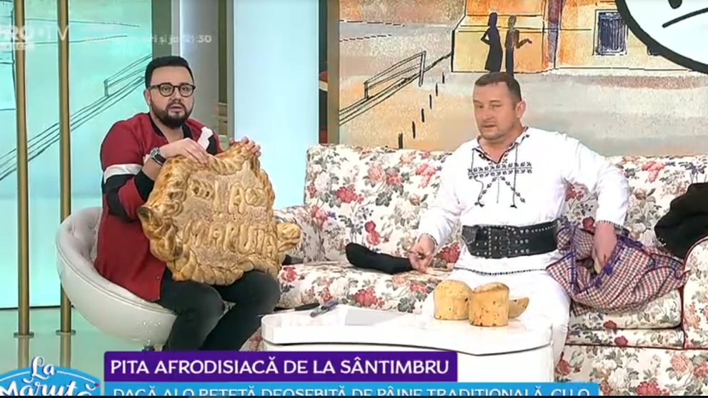 VIDEO Pita afrodisiacă de la Sântimbru. Cum a reușit Călin să o prepare?