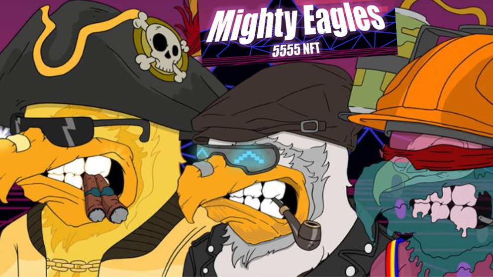 (P) Lansarea Mighty Eagles cu 5555 NFT-uri unice va avea loc în data de 10 martie