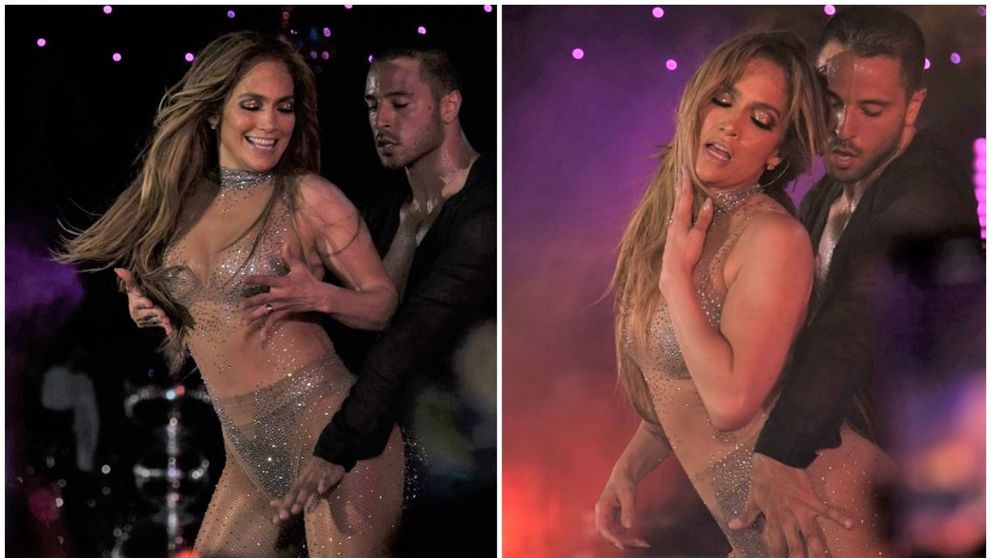 Jennifer Lopez, în extaz pe scenă, la câteva zile după luna de miere. Cum a fost surprinsă diva