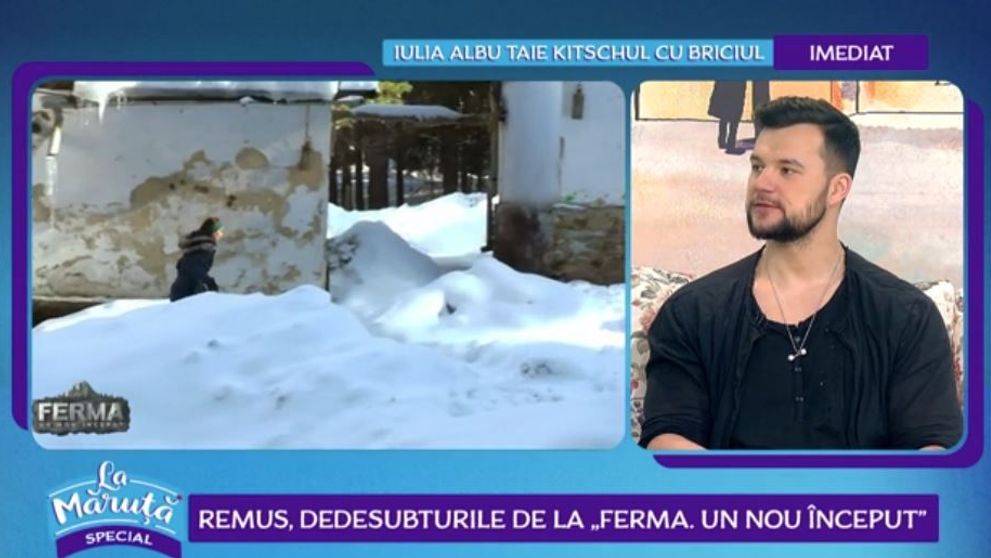 VIDEO Remus Boroiu, primele declarații după ce a părăsit Ferma-Un nou început