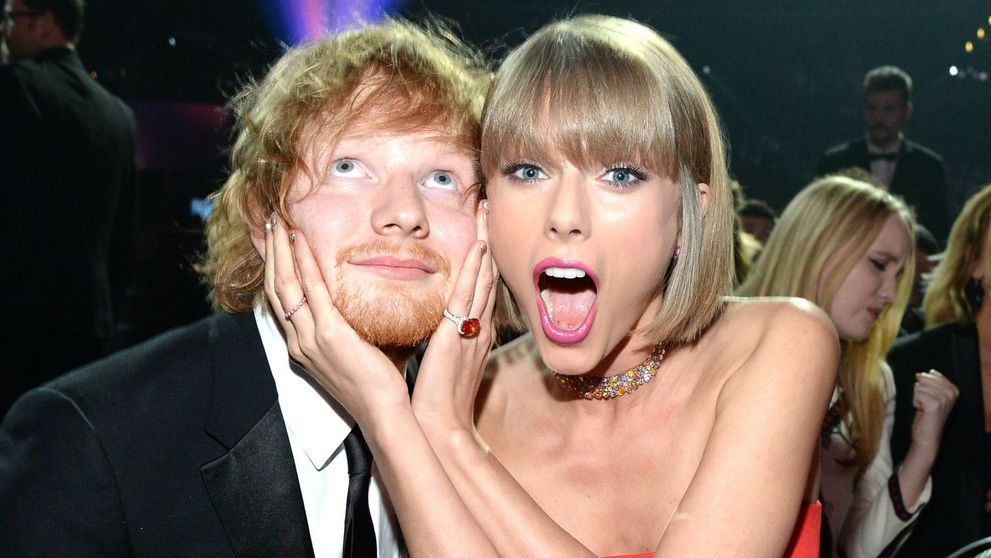 Taylor Swift îl ironizează pe Ed Sheeran, într-un clip amuzant. Reacția artistului e de milioane