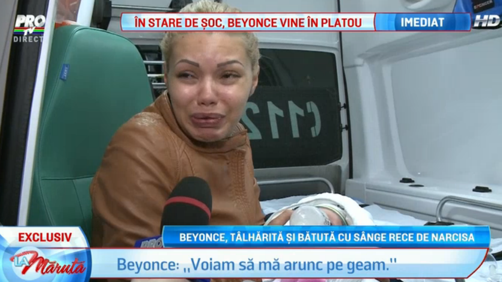 Beyonce de Romania, talharita si batuta de Narcisa: 