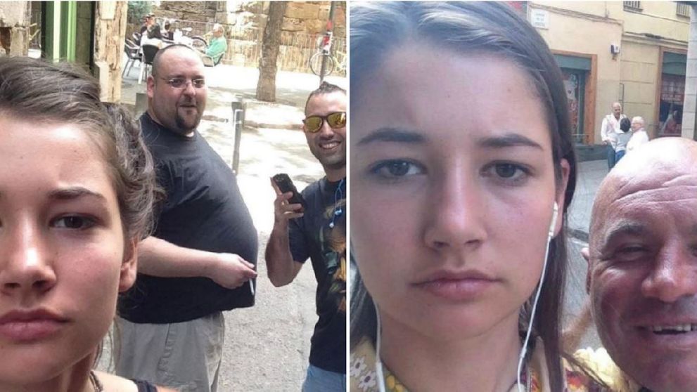 EXPERIMENT: Si-a facut selfie-uri cu barbatii care o hartuiau pe strada, iar proiectul ei a devenit VIRAL