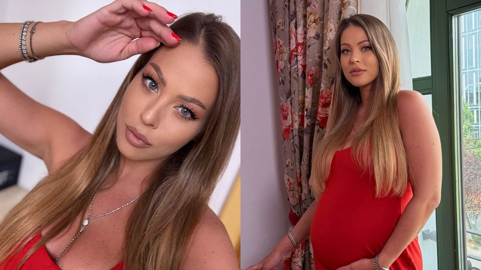 Roxana Nemeș a făcut publică prima fotografie cu gemenii săi: „Prima ieșire în parc cu mami și cu tati”