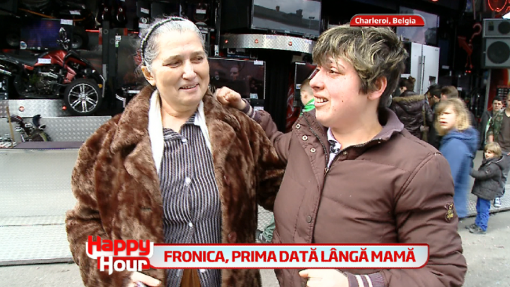 Cel mai emotionant moment: Fronica a aflat ca are o familie numeroasa. Uite cum a reactionat cand si-a vazut mama pentru prima data  