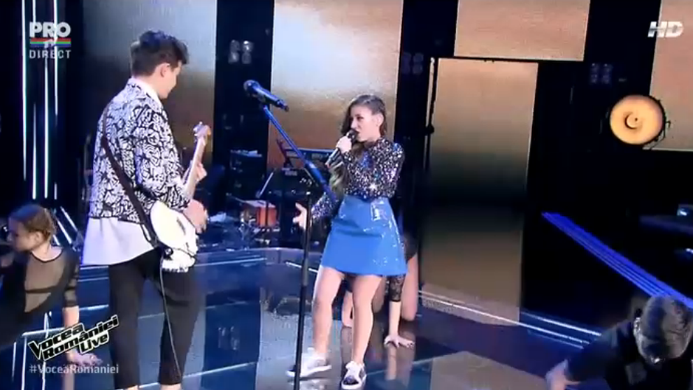 Nicole Cherry si Angelo Simonica, show de senzatie in Semifinala Vocea Romaniei. Cum suna piesa 