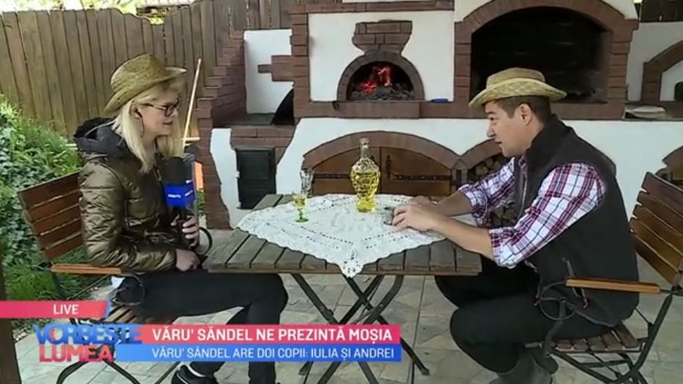 Văru' Săndel vă prezintă moșia. Cum arată locul în care își petrece cel mai mult timp