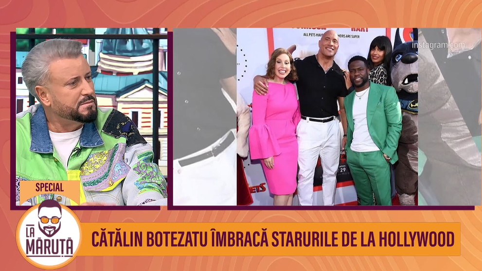 Cătălin Botezatu face furori la Hollywood. Creațiile sale sunt purtate de vedete precum Keanu Reeves, Kevin Hart sau The Rock