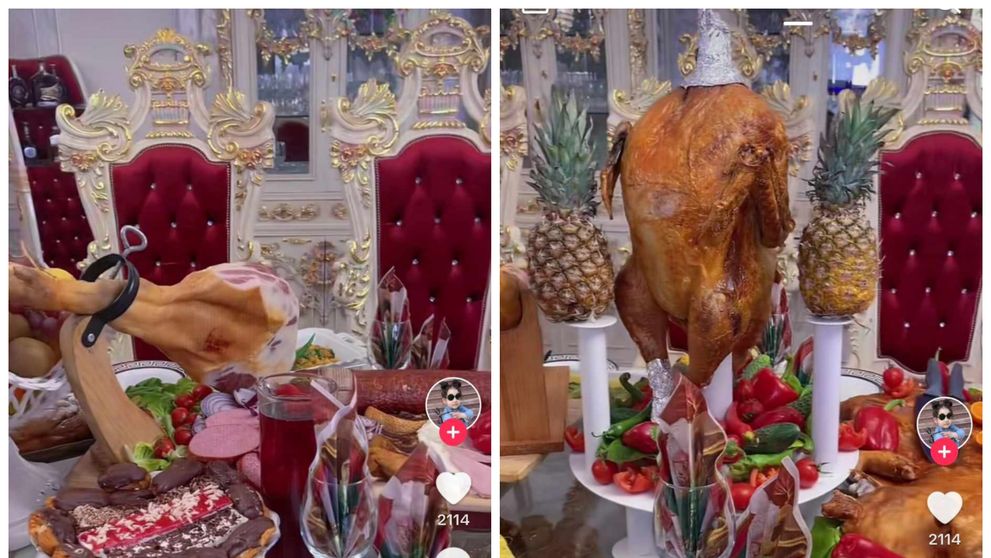 Cele mai opulente mese de sărbători. Românii s-au lăudat pe TikTok cu mesele lor îmbelșugate