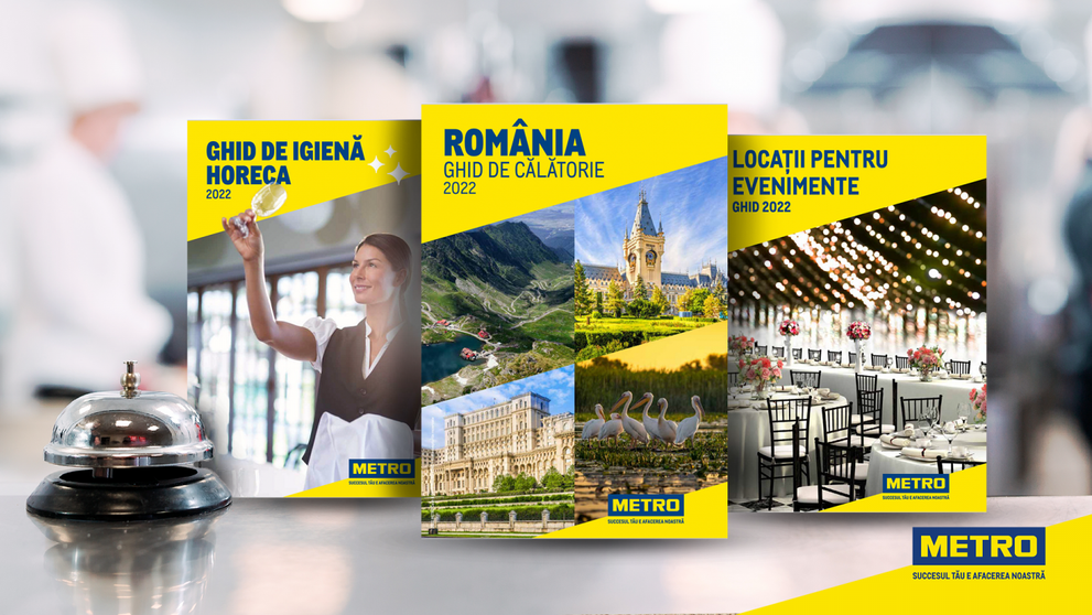 (P) METRO lansează 3 ghiduri originale pentru a sprijini turismul românesc și industria HoReCa