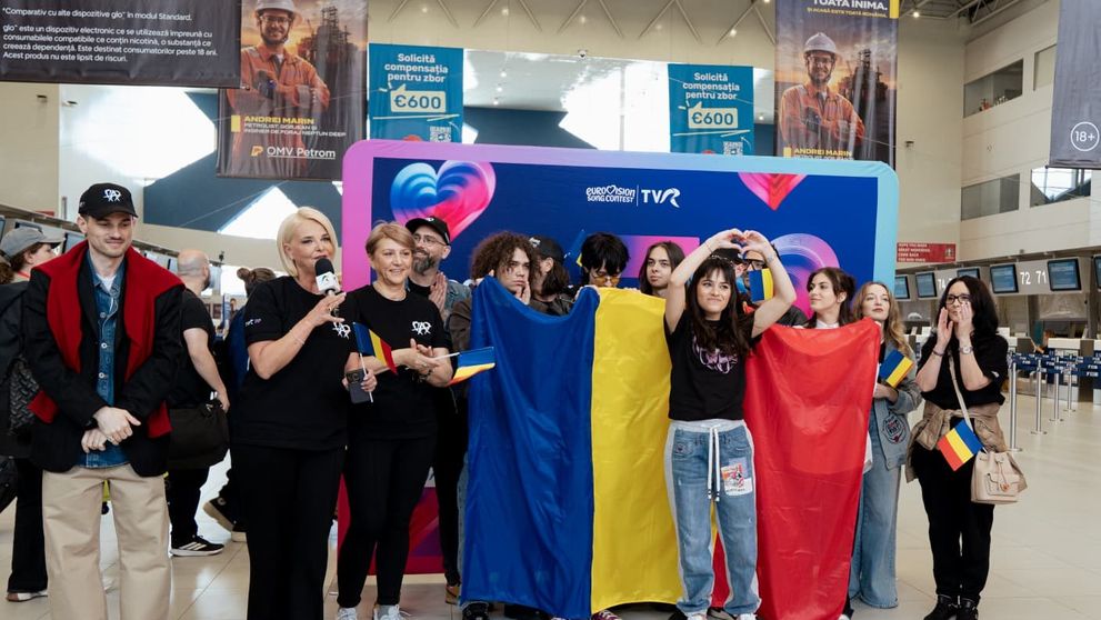 Delegația României a plecat la Viena pentru Eurovision 2026. Alexandra Căpitănescu intră în concurs pe 14 mai, în semifinala a doua: „Ne dorim să-i facem mândri pe toți românii”