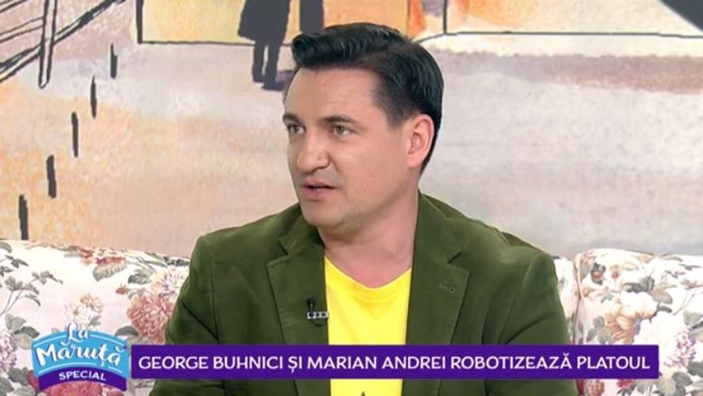 VIDEO George Buhnici și Marian Andrei robotizează platoul La Măruță