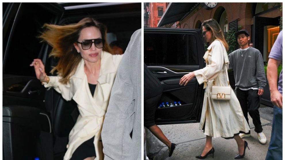 Angelina Jolie, apariție rară alături de copiii pe care îi are cu Brad Pitt! Actrița a impresionat cu eleganța sa
