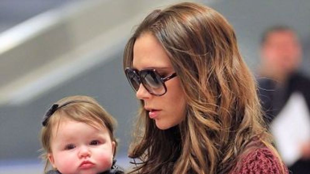 Poza zilei: Harper Seven Beckham, cea mai tanara fashionista in viata - GALERIE FOTO