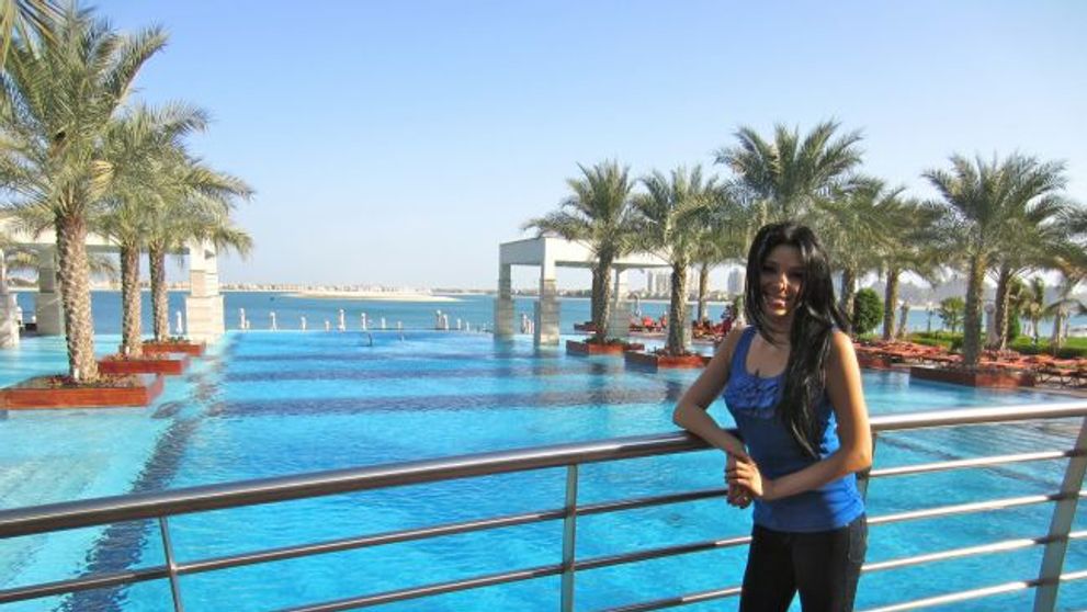 Corina Caragea si-a petrecut ziua de nastere in Dubai. <span style=