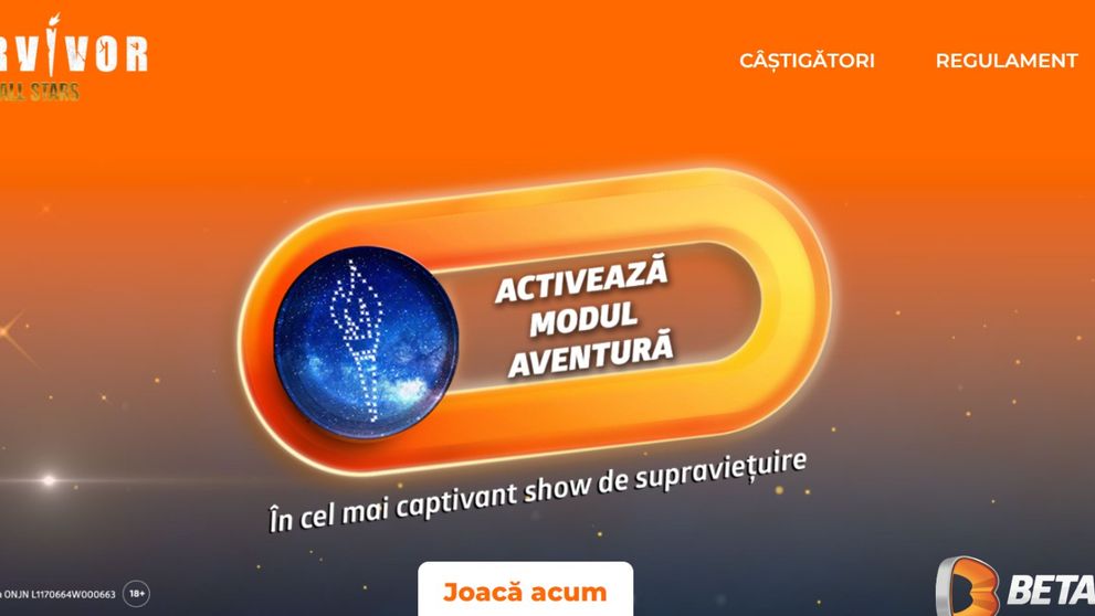 Descoperă aventura și câștigă premii fabuloase, alături de Survivor și Betano!